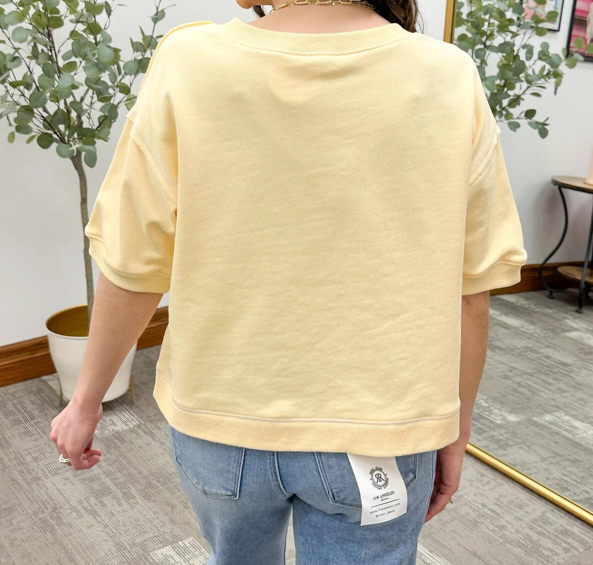 Hem & Thread - Short Sleeve Sweatshirt
