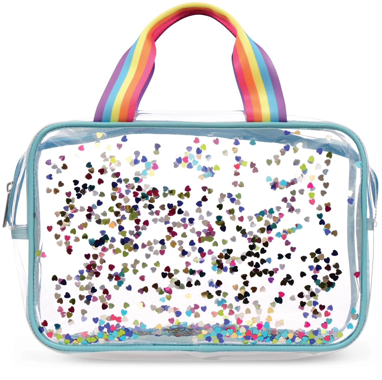 Iscream - Girl's Playful Hearts Cosmetic Bag Trio
