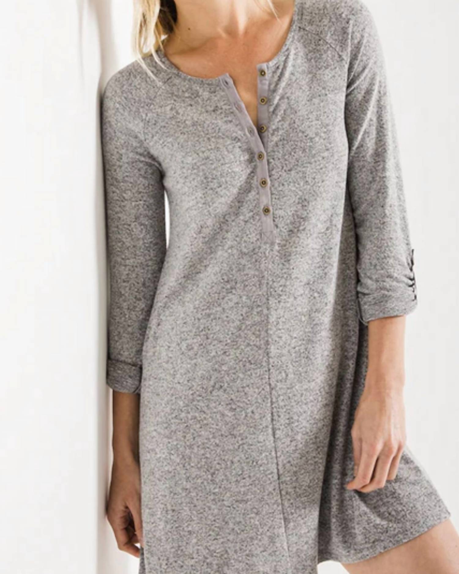 Z Supply - Marled Henley Dress