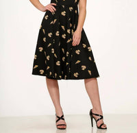 Orchid Bloom - Love New York Pizzeria Swing Dress
