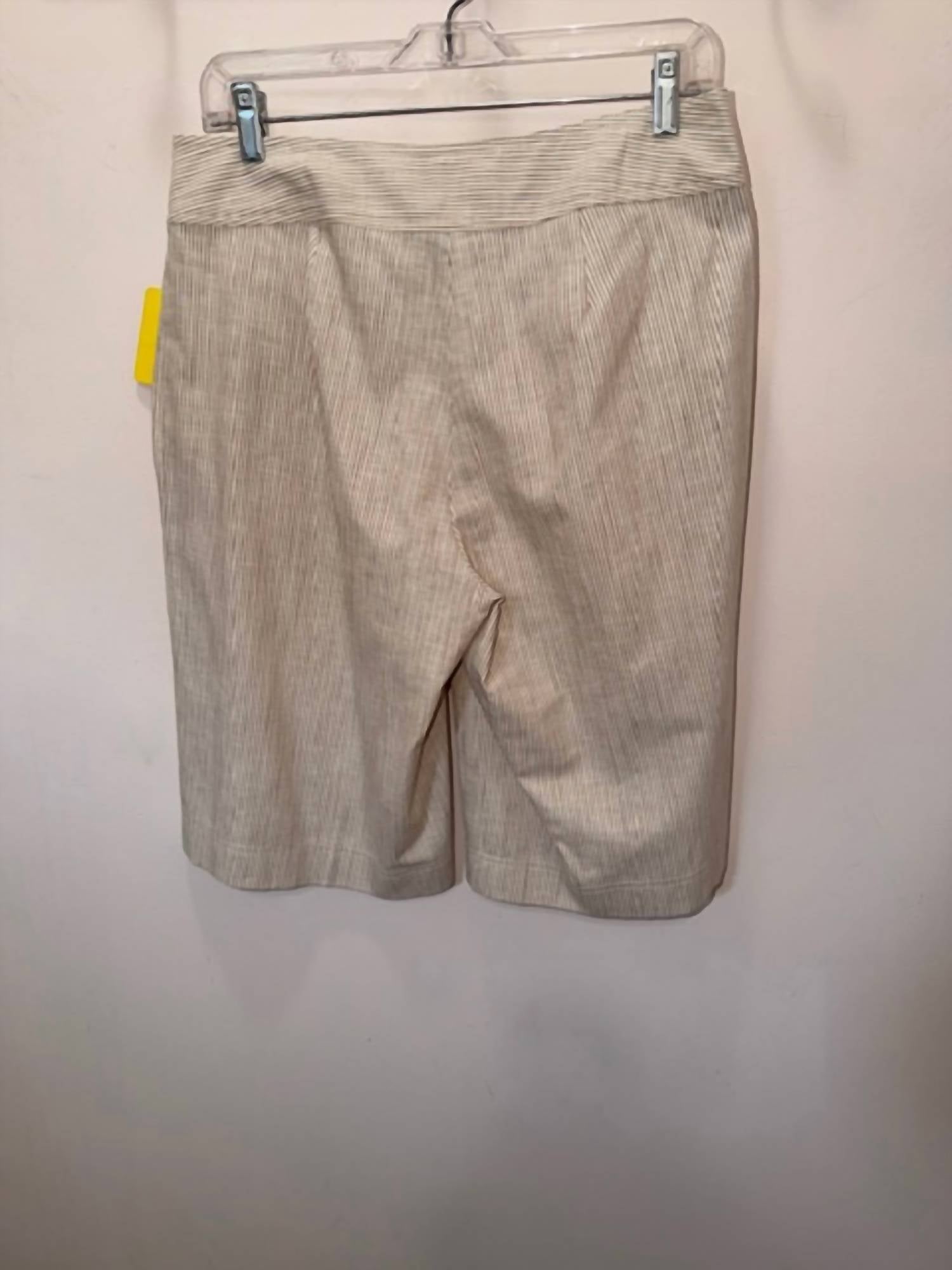 600 West Women's Dune Stripe Walking Short in natural - women's shorts - detail view