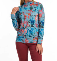 Fdj - Mockneck Long Sleeve Tee