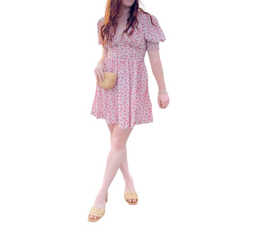 Lush - Molly Floral Mini Dress