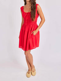 Sage The Label - Ariel Smocked Mini Dress