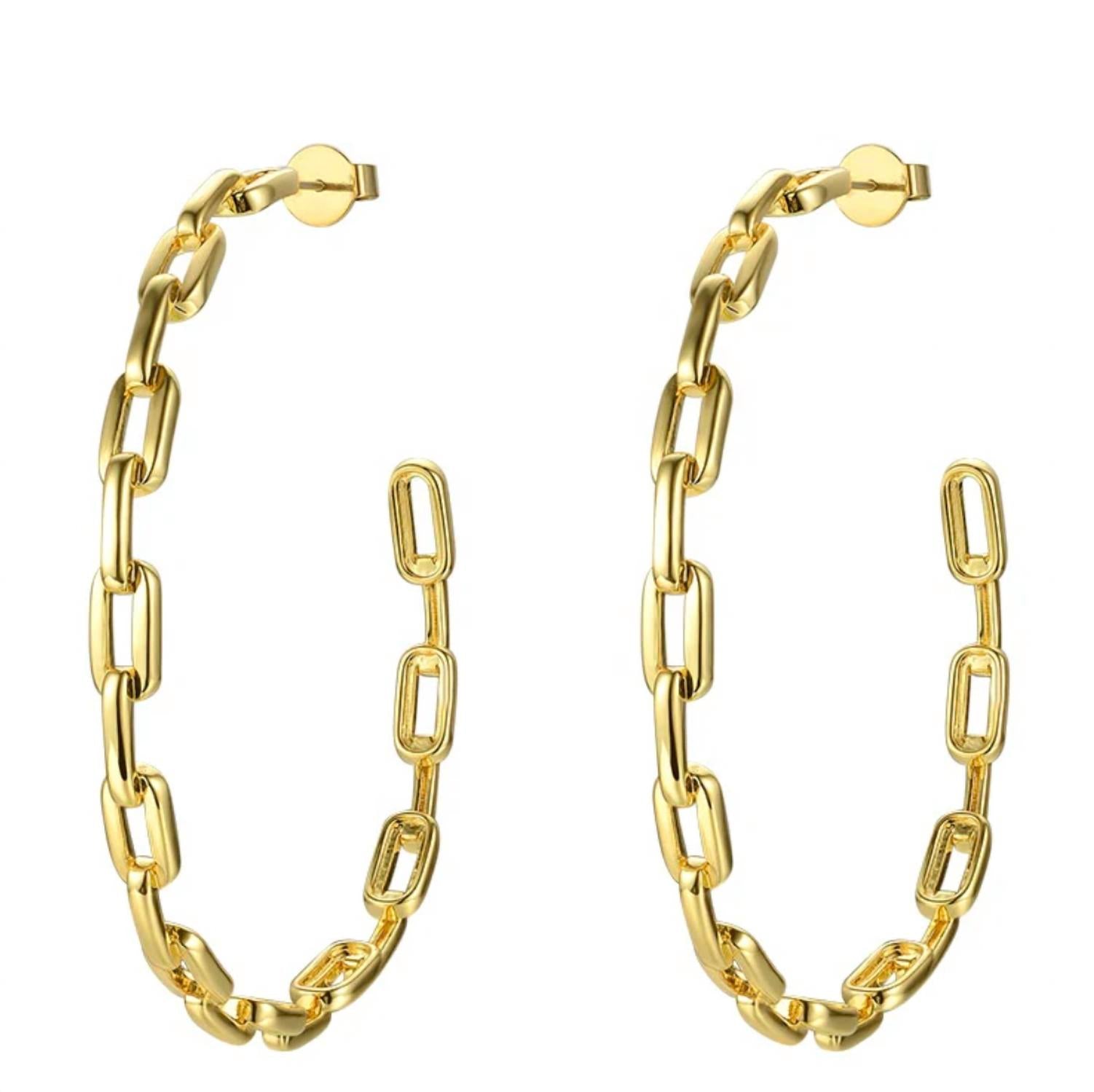 Katie Rae Collection - Women's Big Hoop Earrings