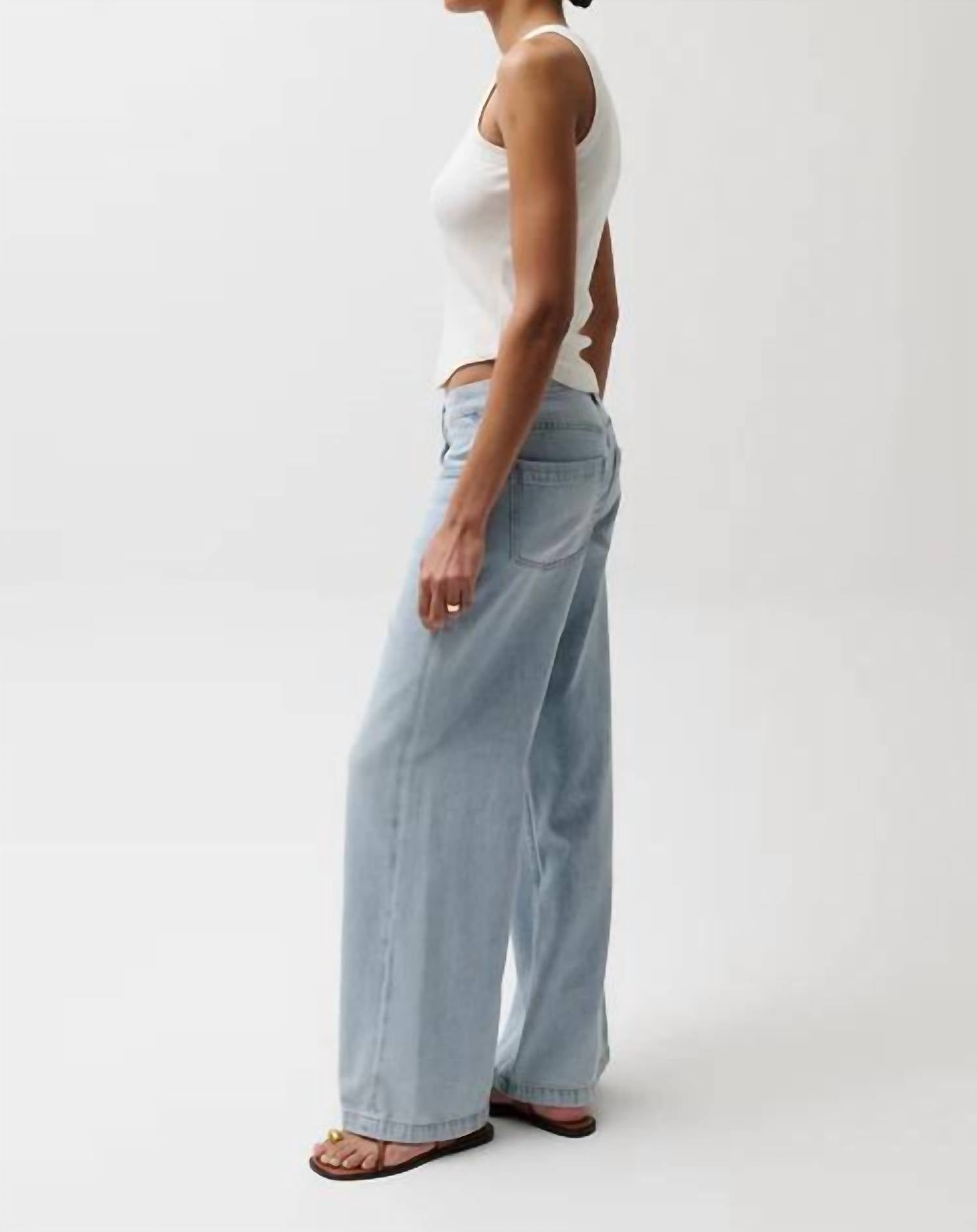 Pistola - Jadyn Low Slung Palazzo Jeans