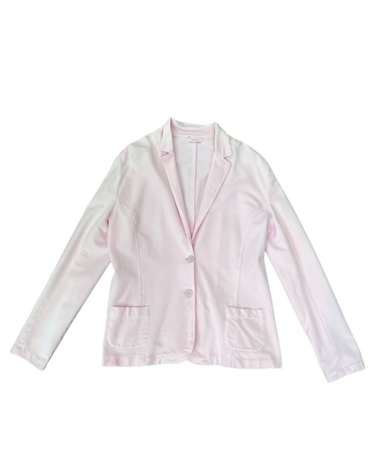 Women's Knit Peak Lapel Blazer
