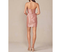 Nox Anabel - Everly Strapless Fitted Homecoming Dress