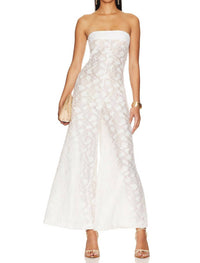 Rumer - Strapless Billie Jumpsuit With Lining