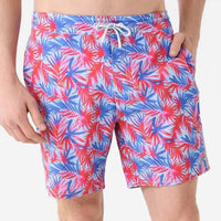 Johnnie-O - Men's Elastic Waist Swim Trunk