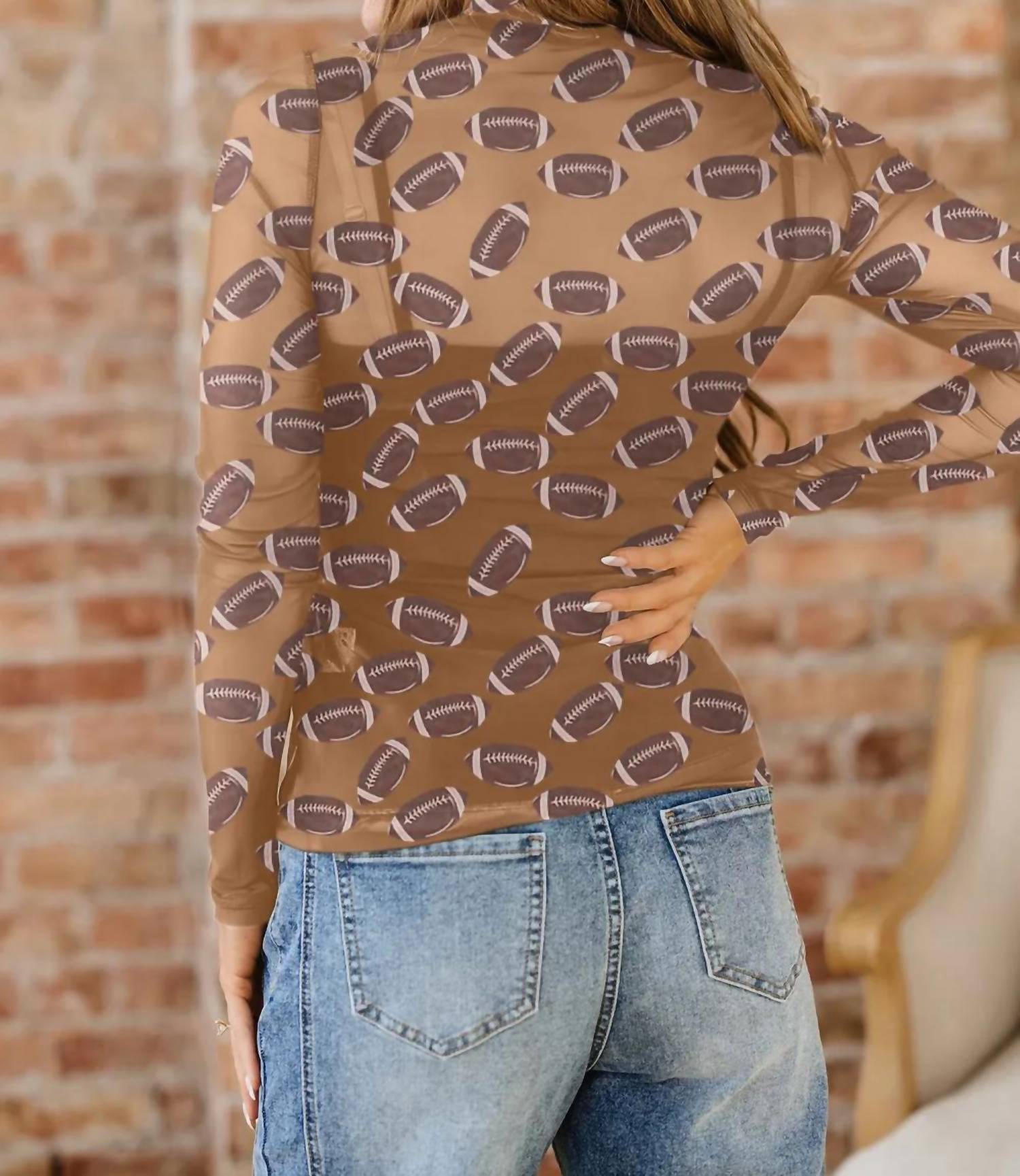 Aapparella - Mesh Football Top