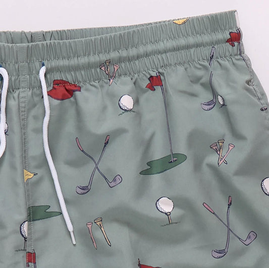 Pink Chicken - Men's Swimming Trunk