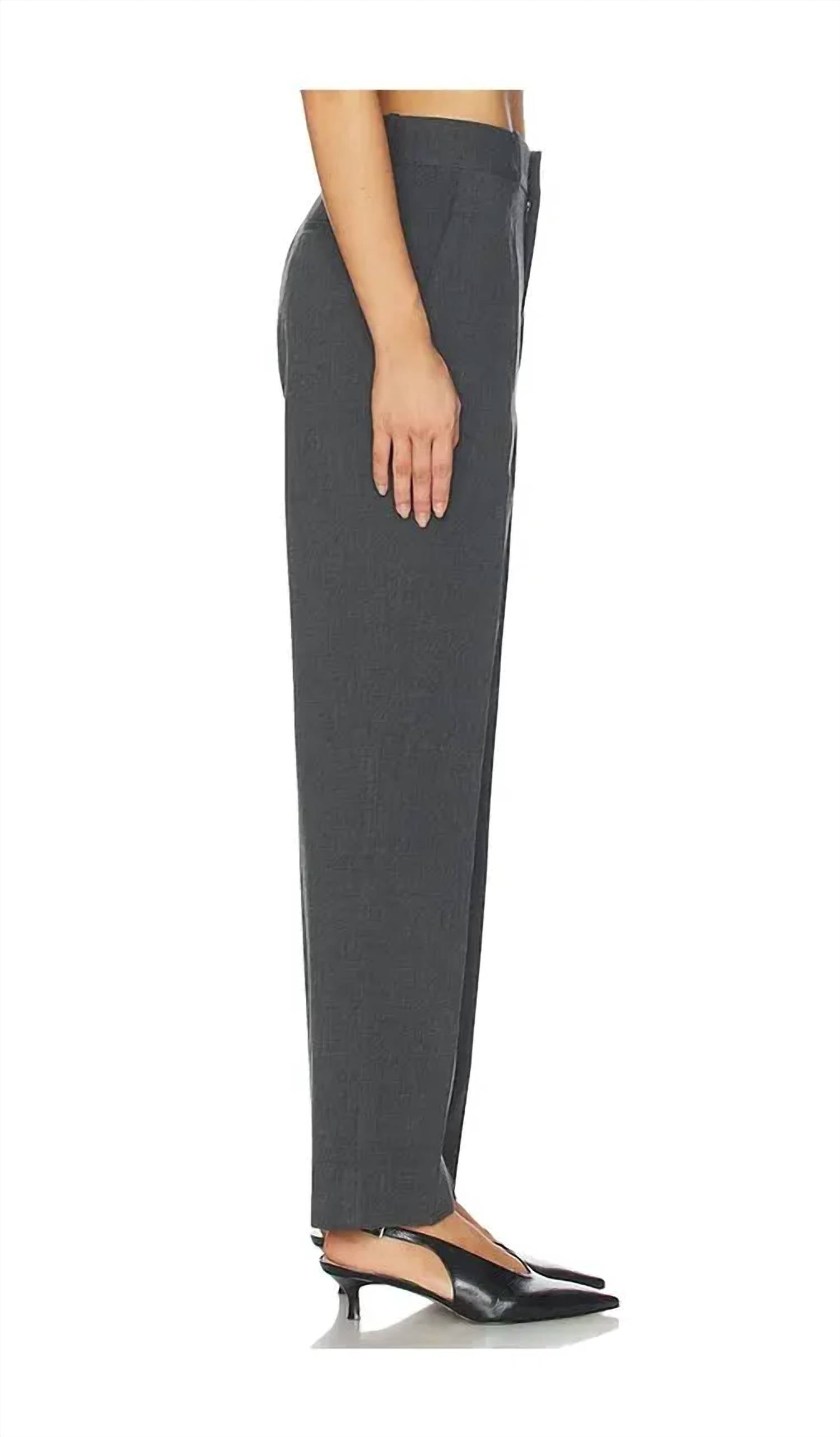 Rue Sophie Women's Ness Pants in grey - women's pants - alternate view