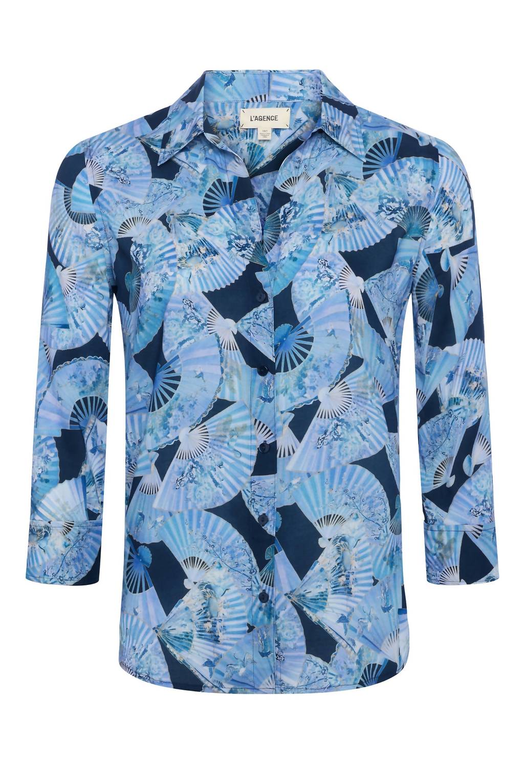 L'Agence - Camille 3/4 Sleeve Blouse