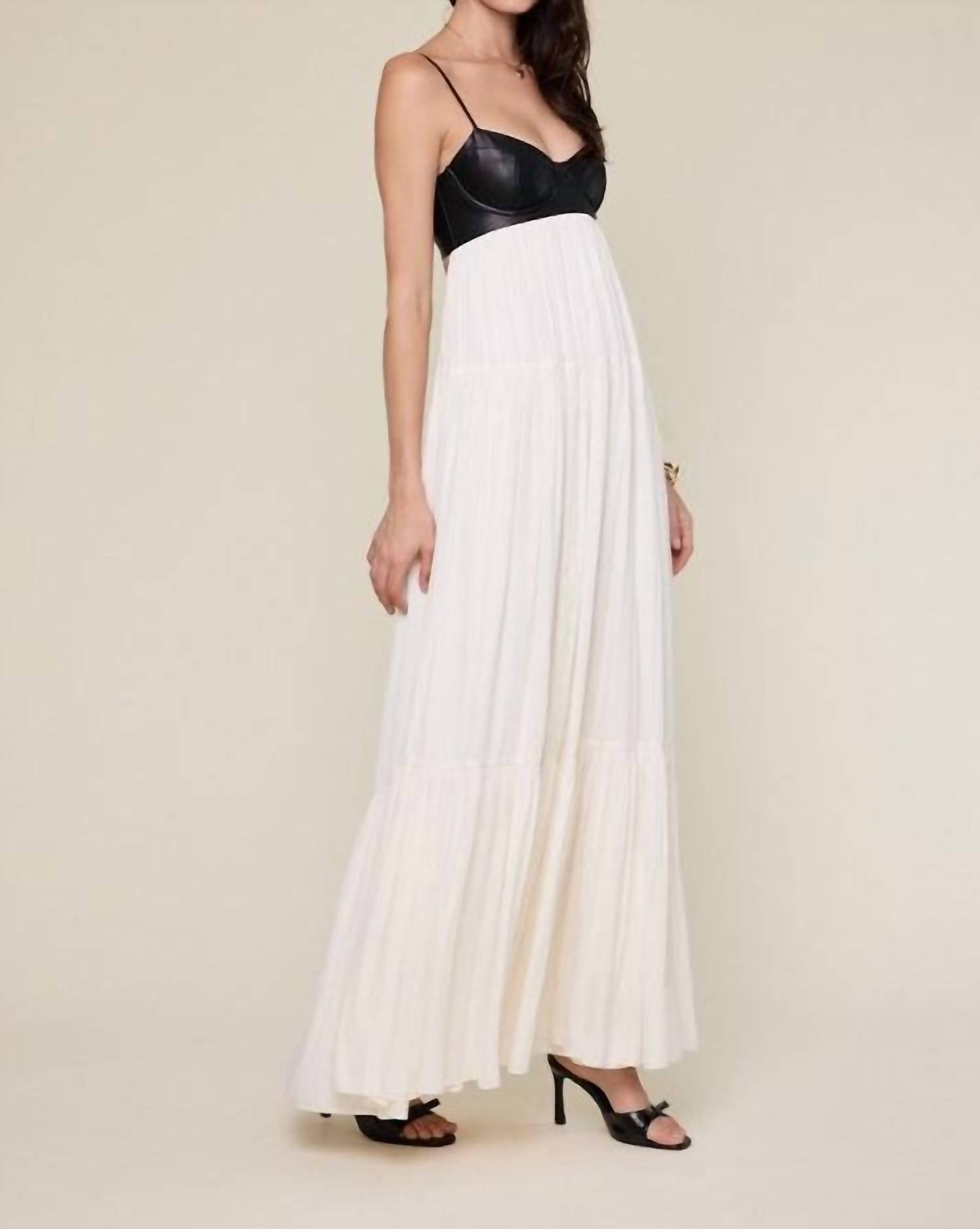 Sky to Moon Emily Dress in white - women's dress - alternate view