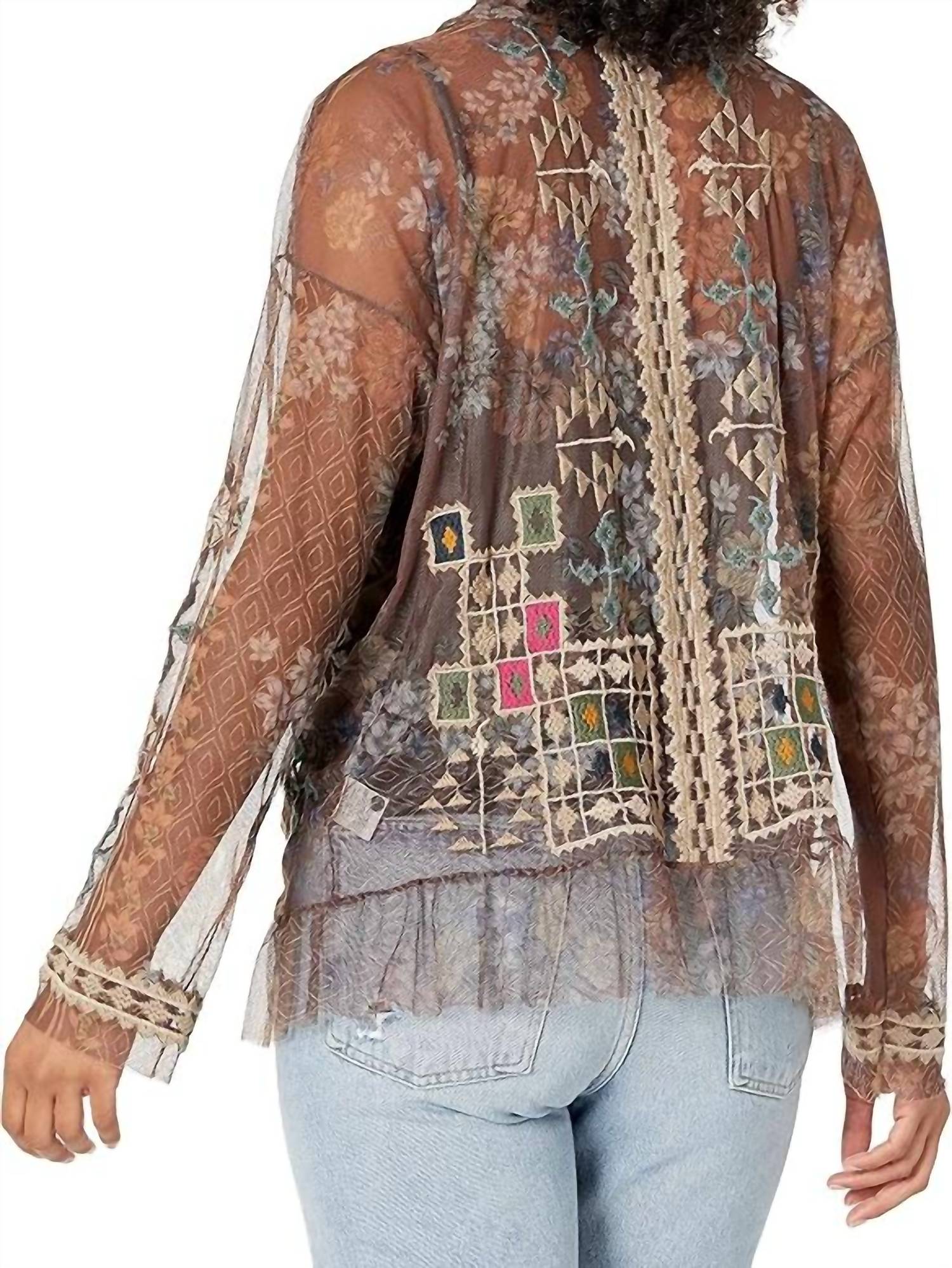 Johnny Was - Melbina Mesh Blouse