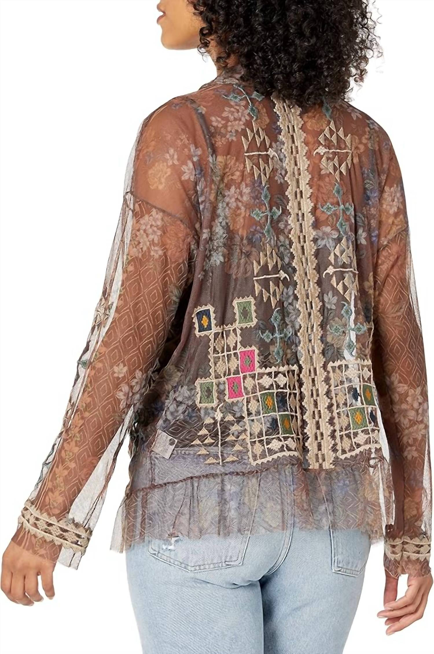 Johnny Was - Melbina Mesh Blouse
