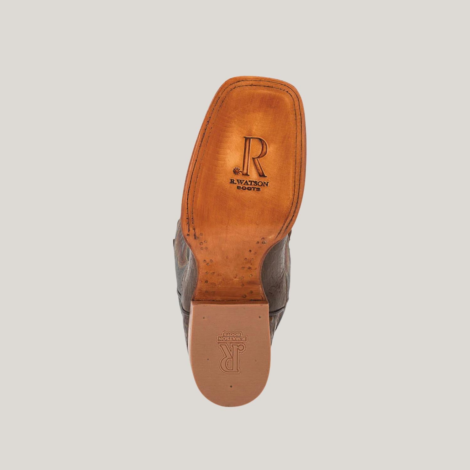 R Watson Boots - Men's Coco Caiman Belly And Malaga Goat Boot