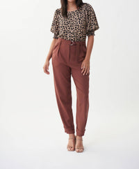 Joseph Ribkoff - Rolled Tab Pants