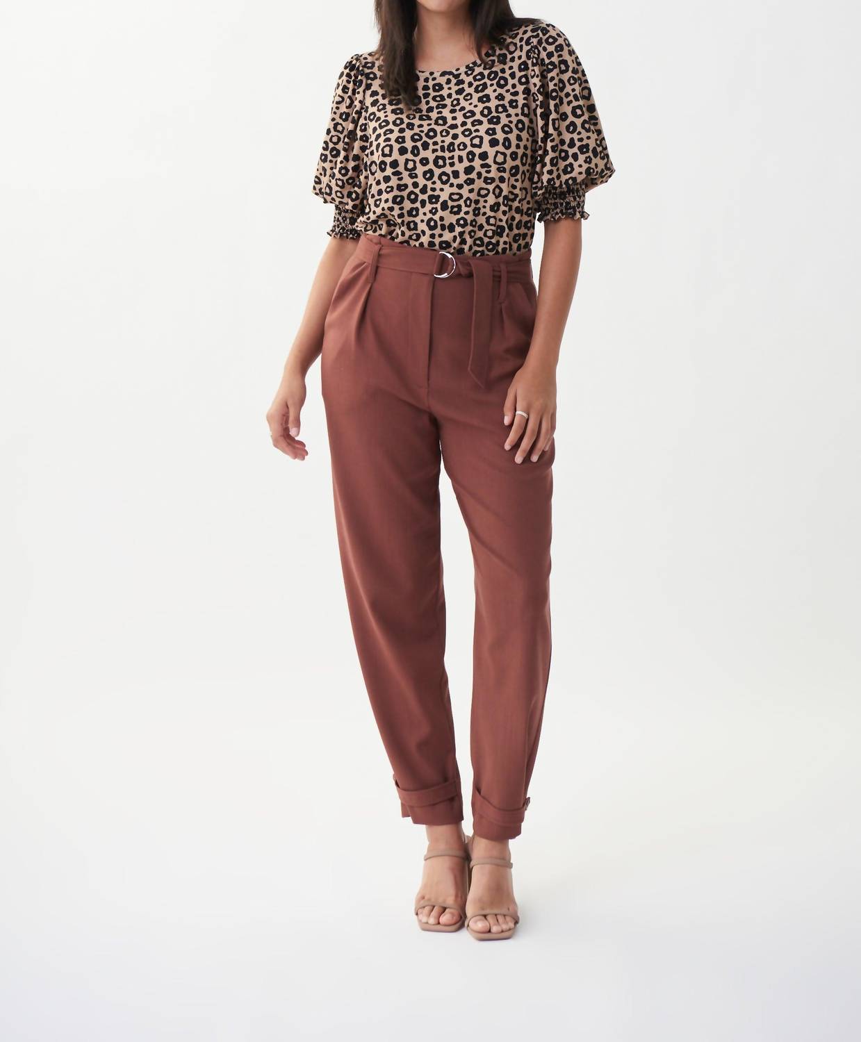 Joseph Ribkoff - Rolled Tab Pants
