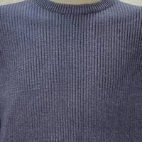 Flint and Tinder Men’s Ribbed Crewneck Sweater in blue - men's sweater - view 5