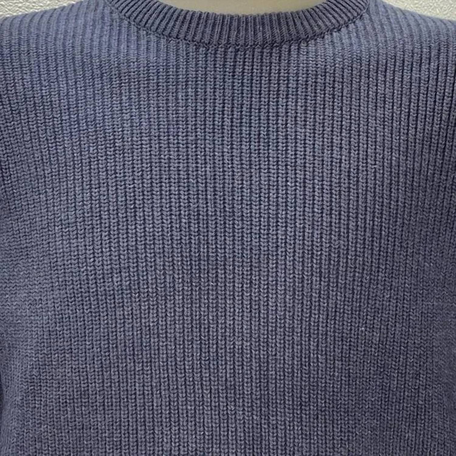 Flint and Tinder Men’s Ribbed Crewneck Sweater in blue - men's sweater - view 5