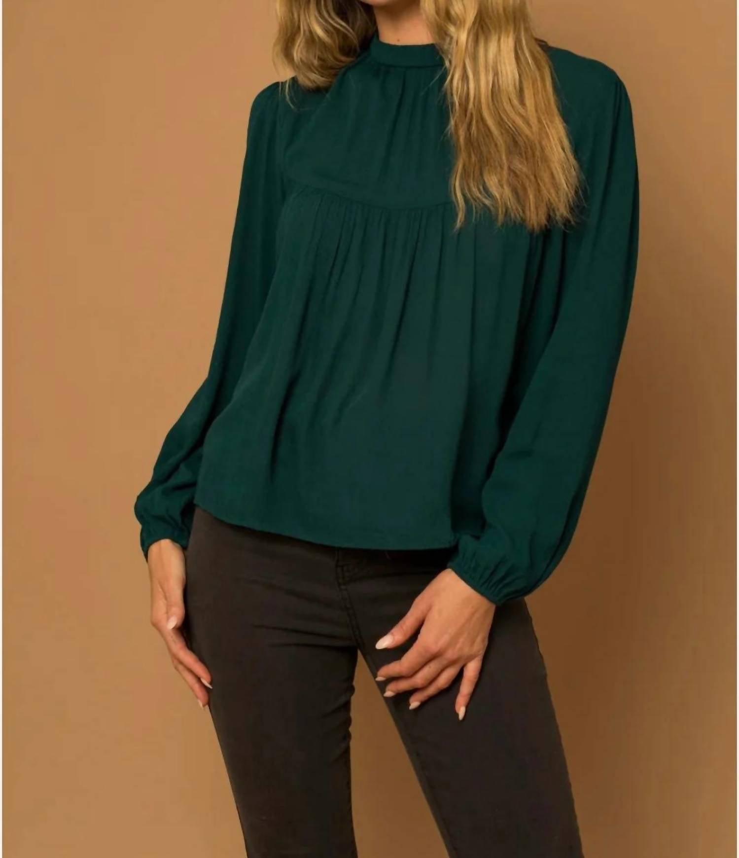 Gilli - Francesca Long Sleeve Blouse
