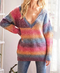 Bibi - Harvest Mornings Tie Dye Sweater