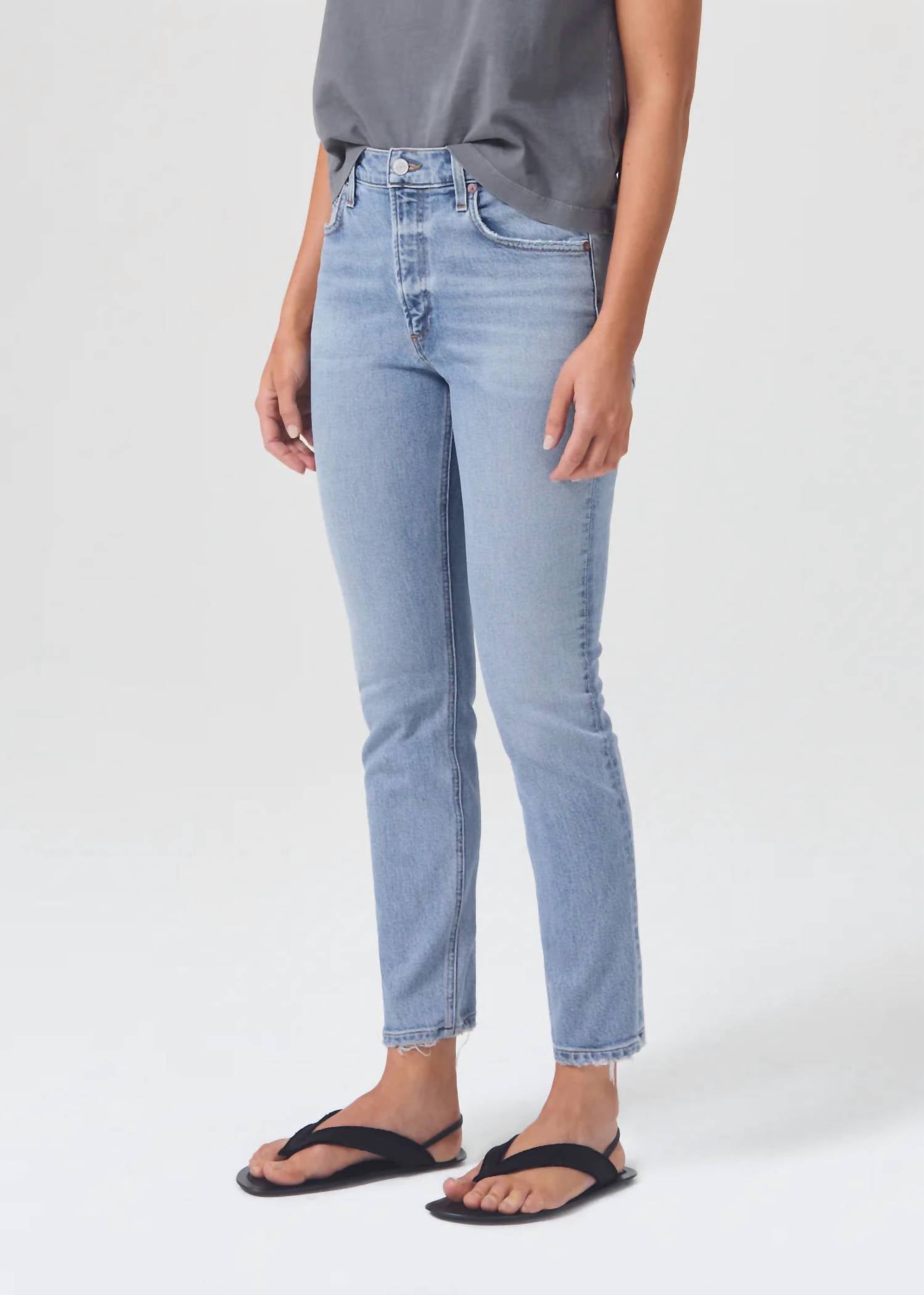 Agolde - Willow Mid Rise Slim Jean