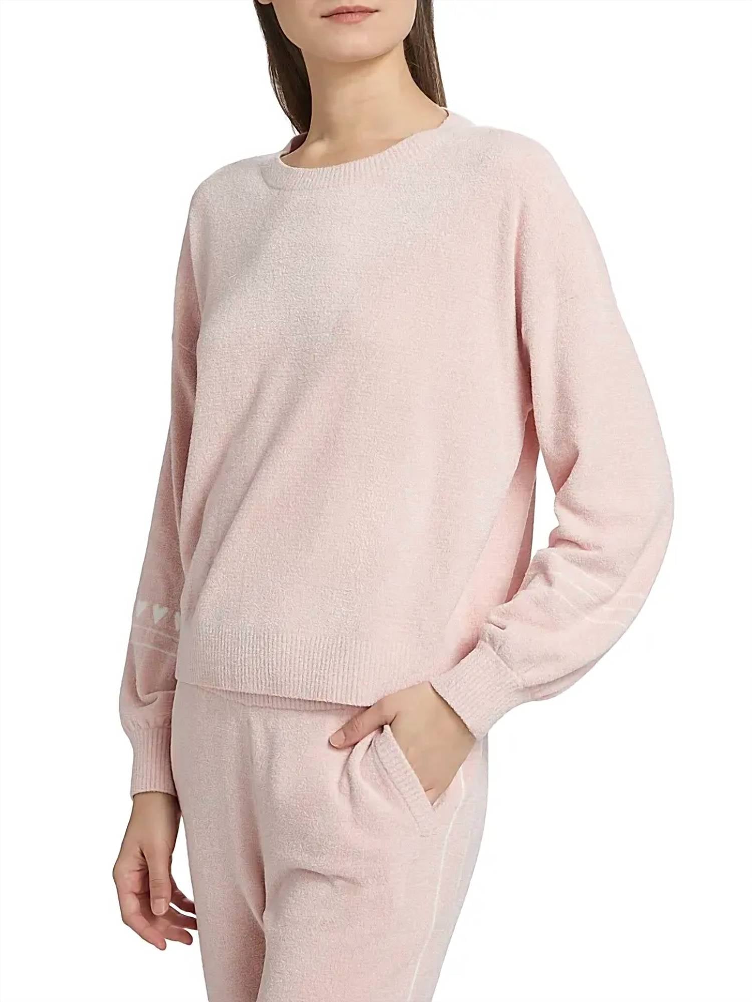 Barefoot Dreams - CozyChic Ultra Lite Heartbeat Stripe Pullover