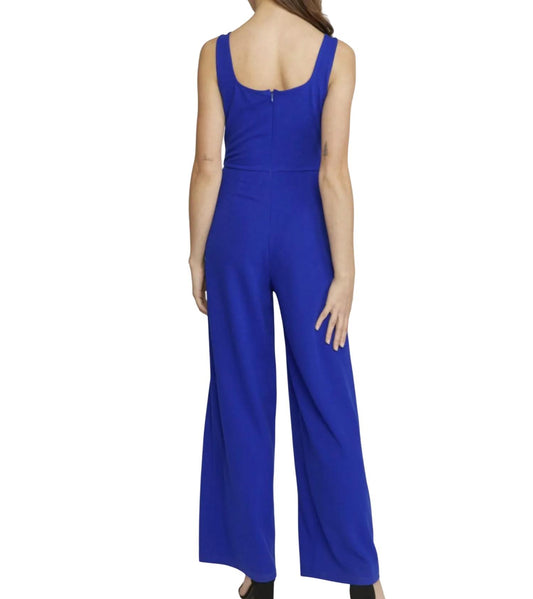 Entro - Sleeveless Wide Leg Pantsuit