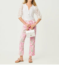 Lilly Pulitzer - Annet High Rise Crop Flare Jeans