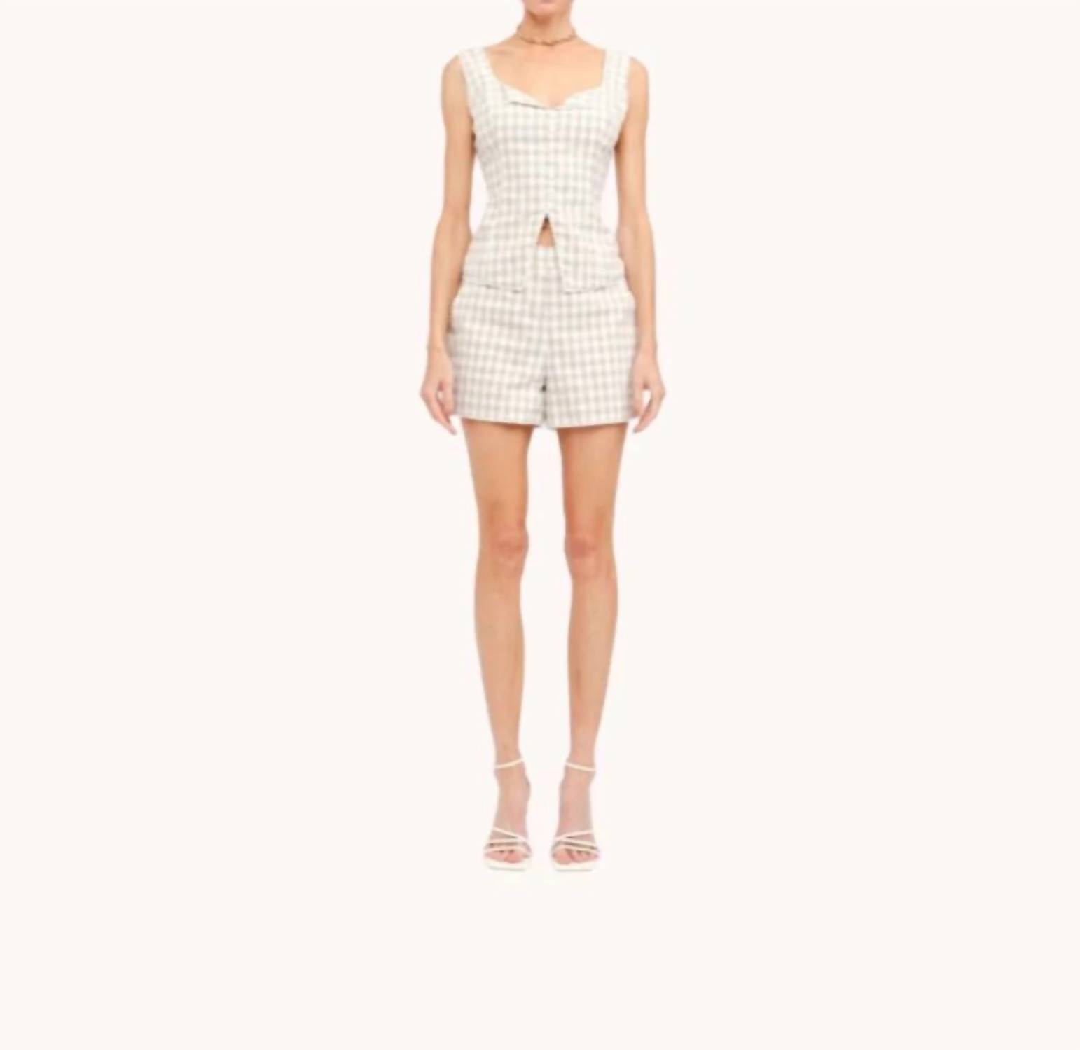 Sofie The Label - Marina Tweed Shorts