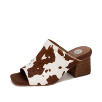 Yellowbox - Women's Cataline Cow Print Heels