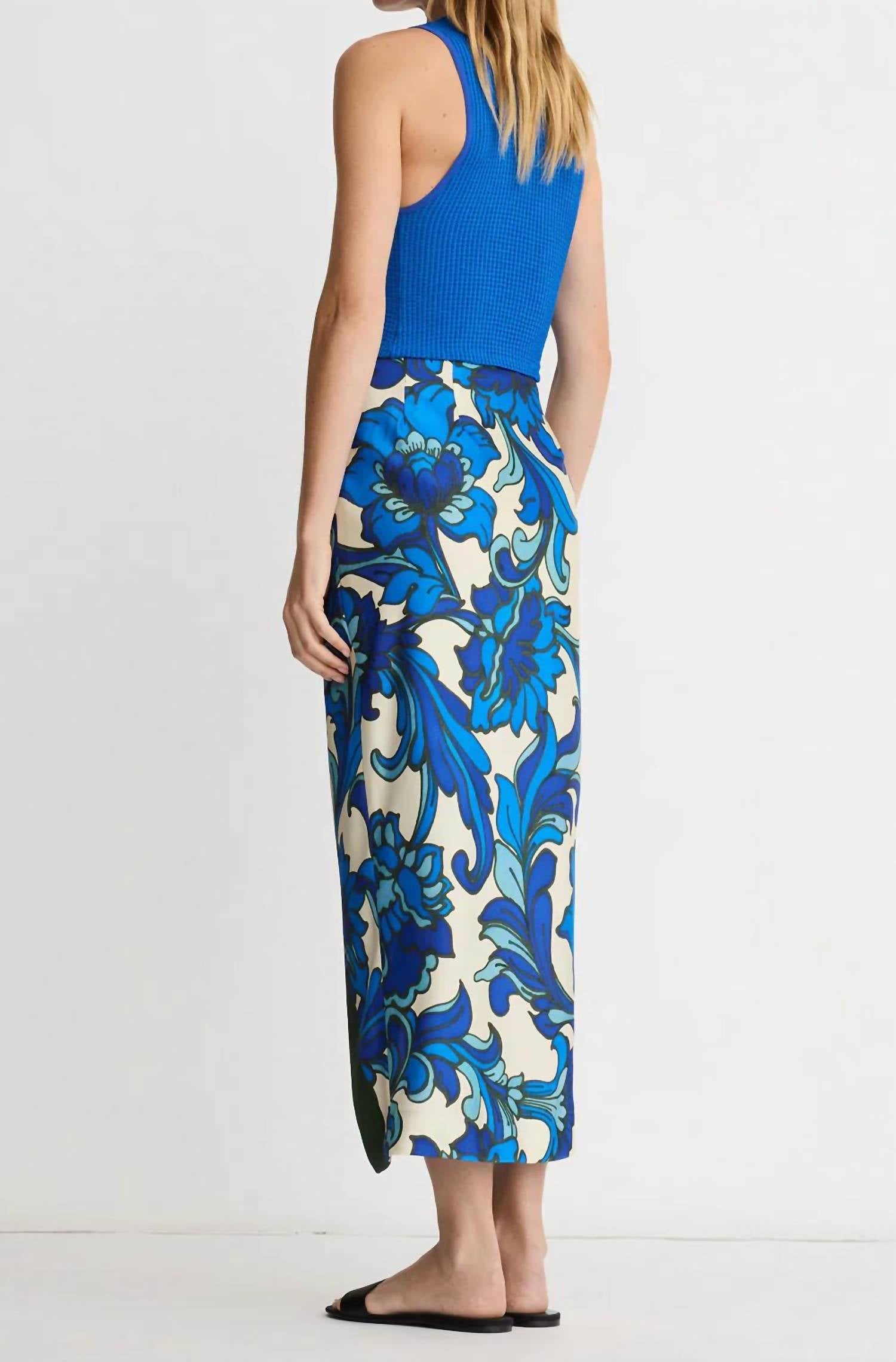 Smythe - Front Ruffle Skirt