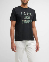 Frame - Camo Graphic Tee