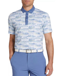 Walter Hagen - Clubhouse Country Club Printed Golf Polo