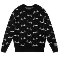 Ksubi - Skript Knit Crewneck Sweater
