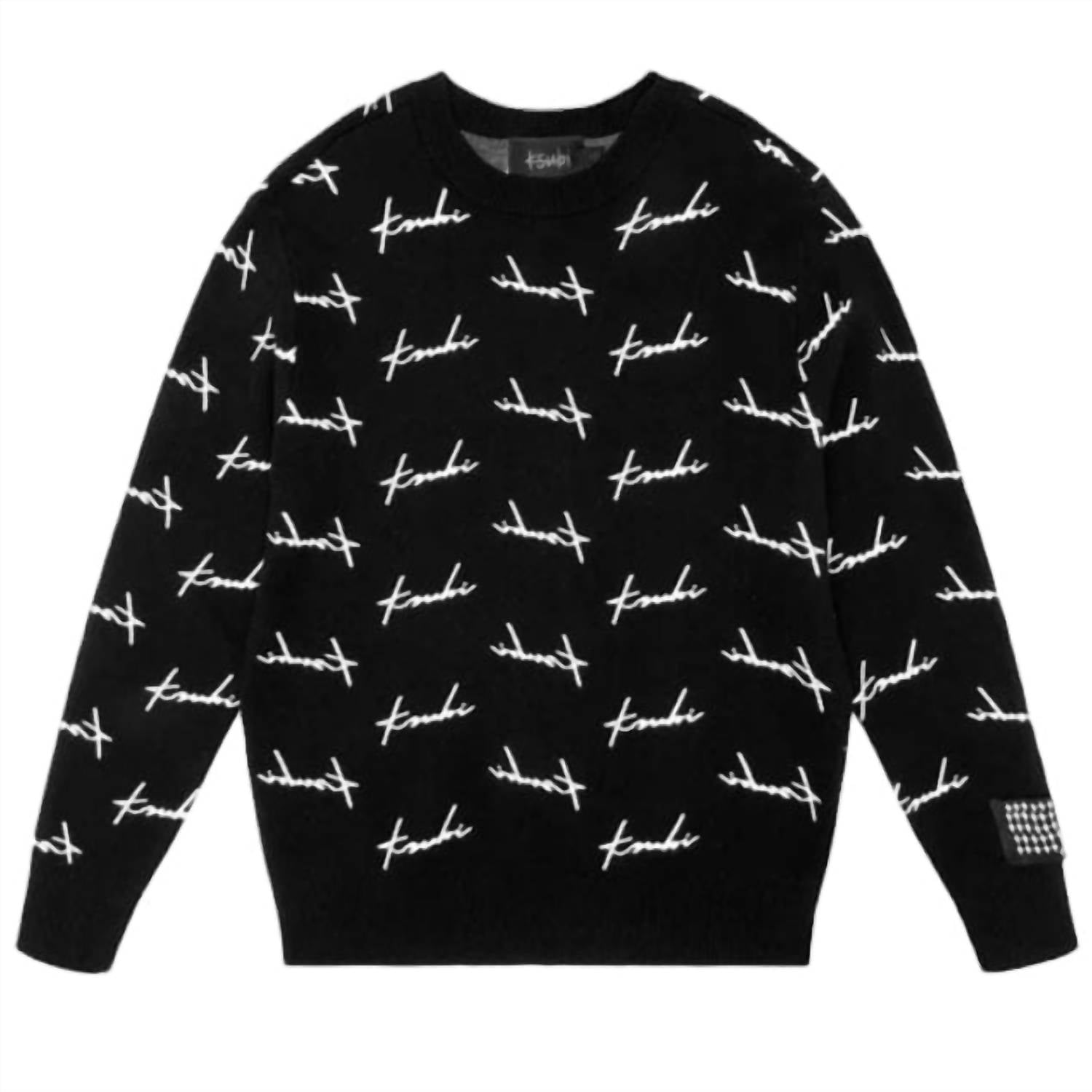 Ksubi - Skript Knit Crewneck Sweater