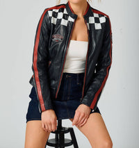 Mauritius - Racer Leather Jacket