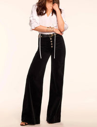 Ramy Brook - Cindy Velvet Wide Leg Jeans