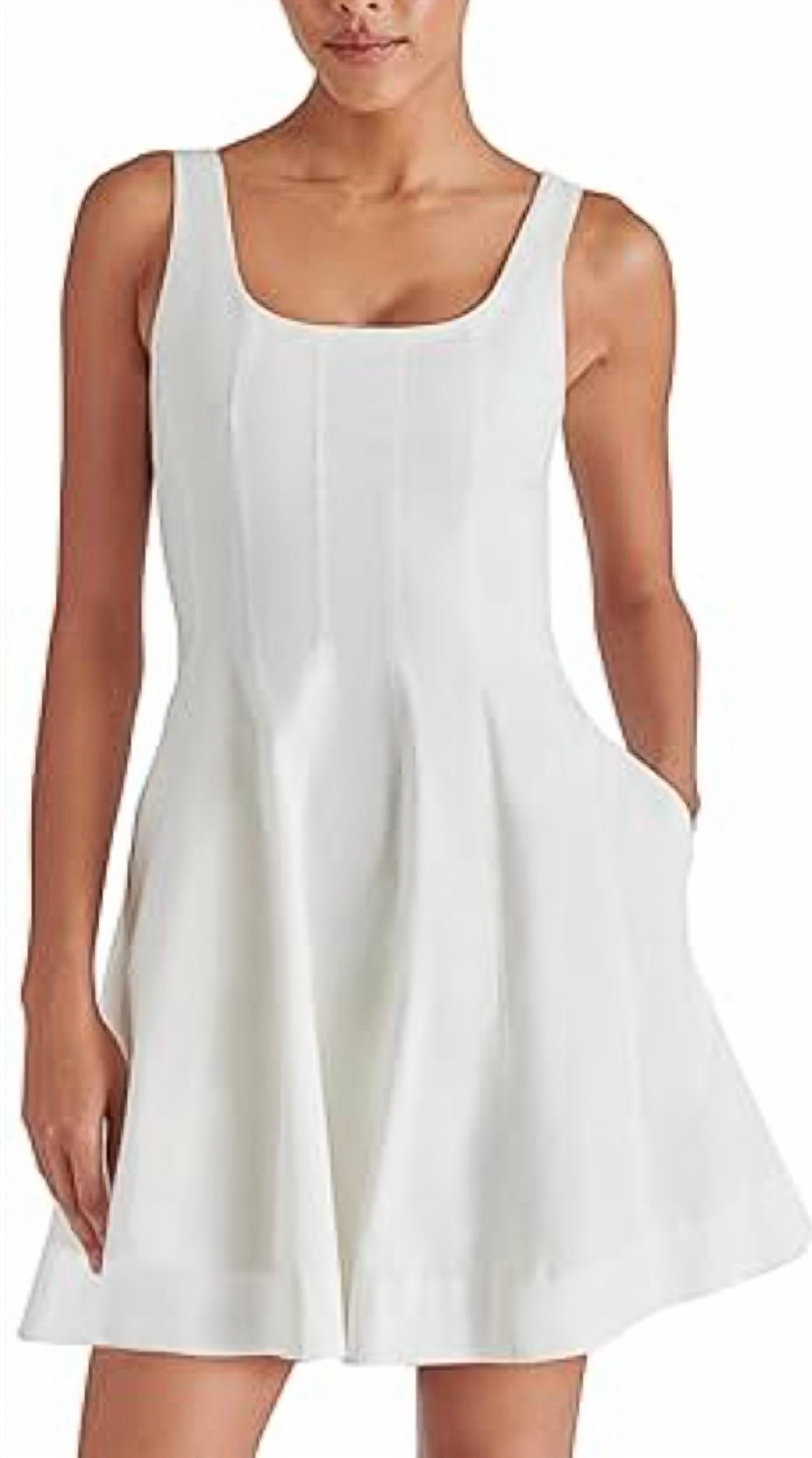 STEVE MADDEN Rania Dress in white - women's dress