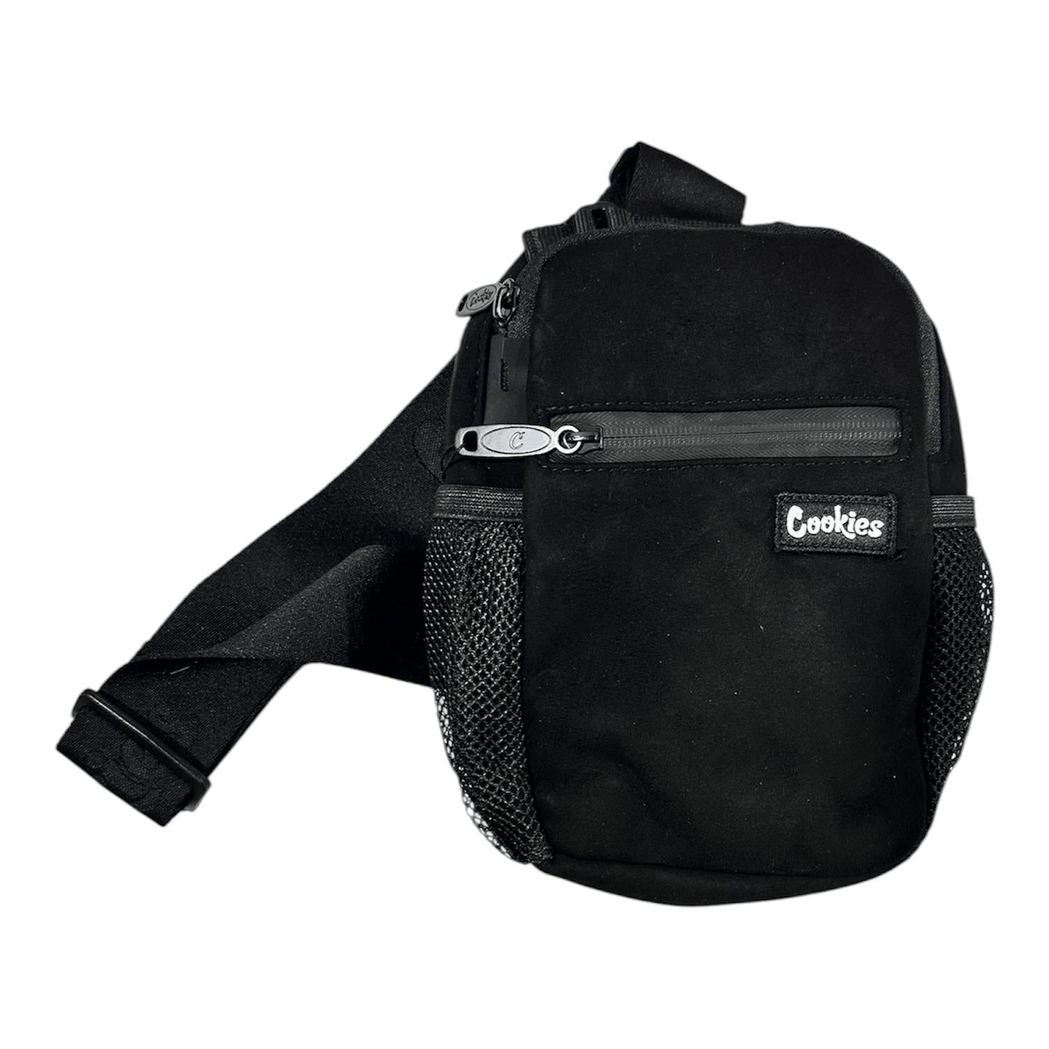 Cookies Men's Rack Pack Sling Bag in black - men's bag