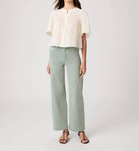 Paige - Anessa 31" Wide Leg Jeans
