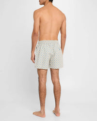 Frescobal Carioca - Sport Angora Trelica Print Swim Shorts