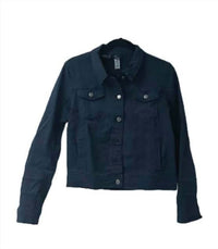Guadalupe Design Women's Ruth Denim Jacket in navy - women's jacket