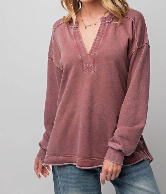 Easel - Not Interested Pullover