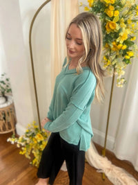 Zenana - Khloe V-neck Top