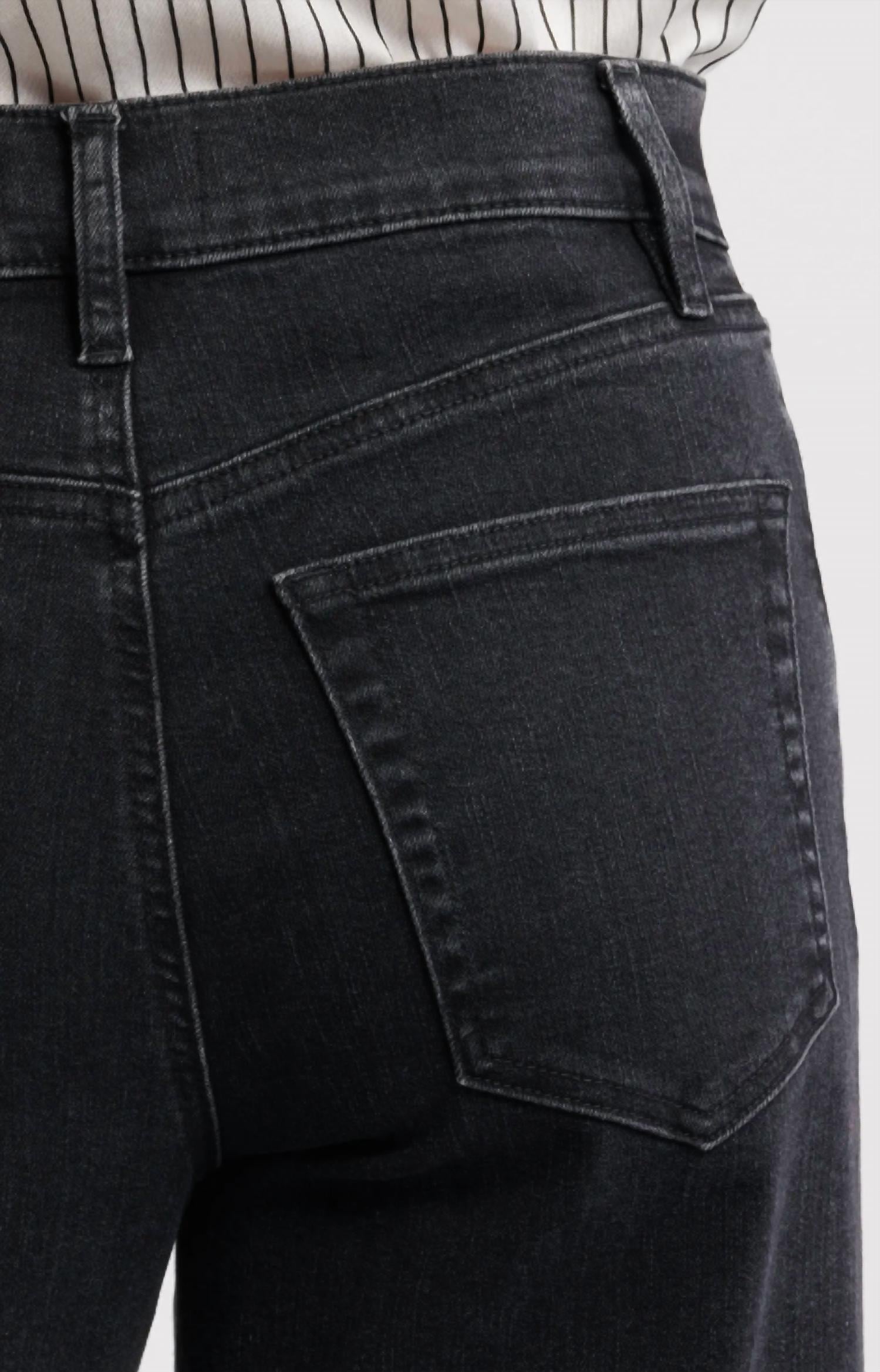 FRAME Le Slim Palazzo Jeans in meteor - women's jeans - view 4