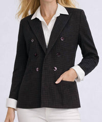J'Envie/Eli - Classic Houndstooth Jacket